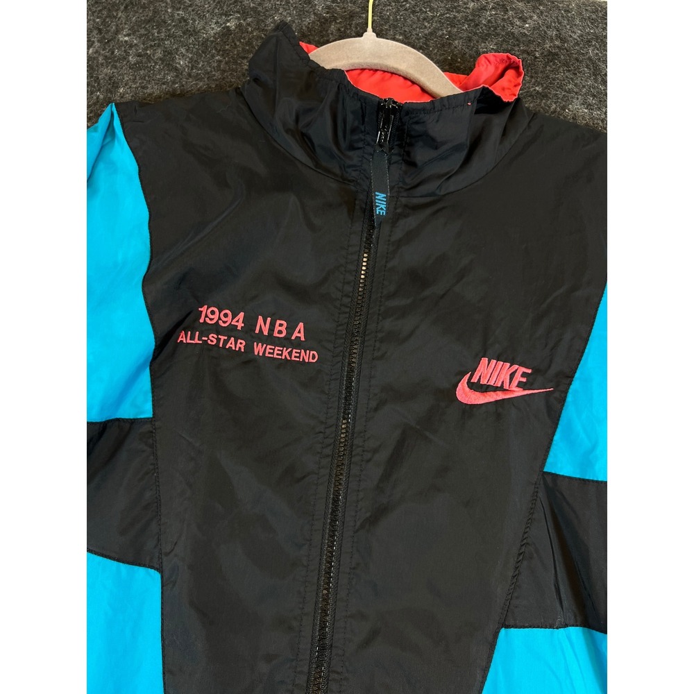 VTG 90s Nike NBA All Star Weekend Windbreaker Jacket Men 2XL Tall Team Issue